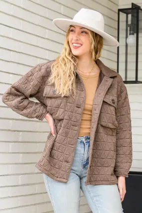 Ella Jacket in Mocha