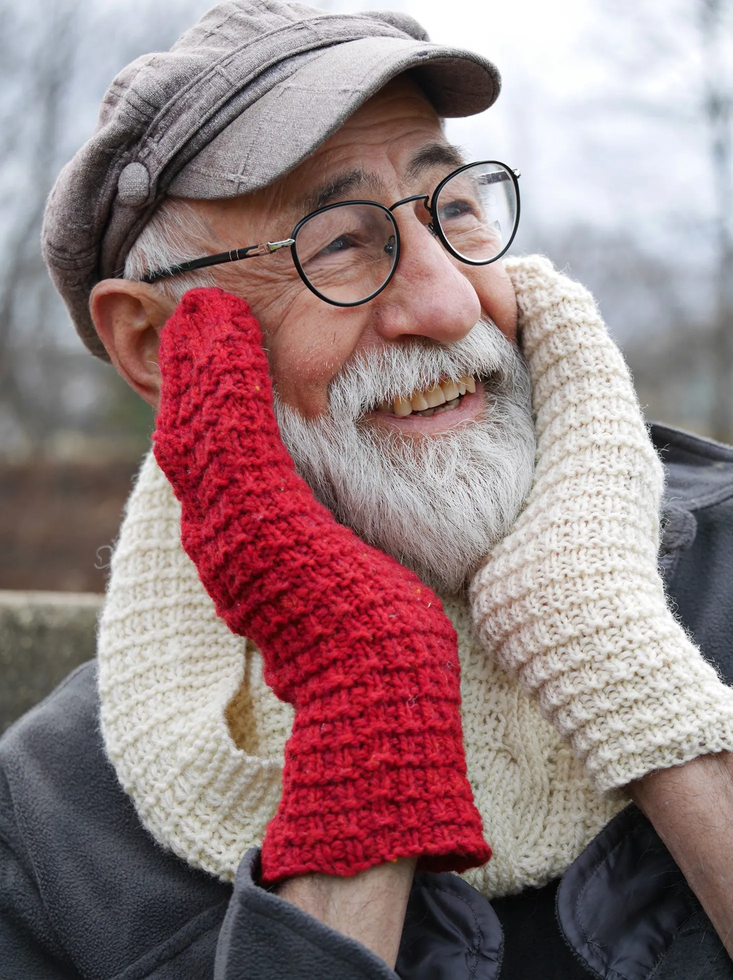 Fat Tire Mittens <br/><small>knitting pattern</small>