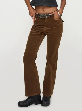 Feature Pants Brown