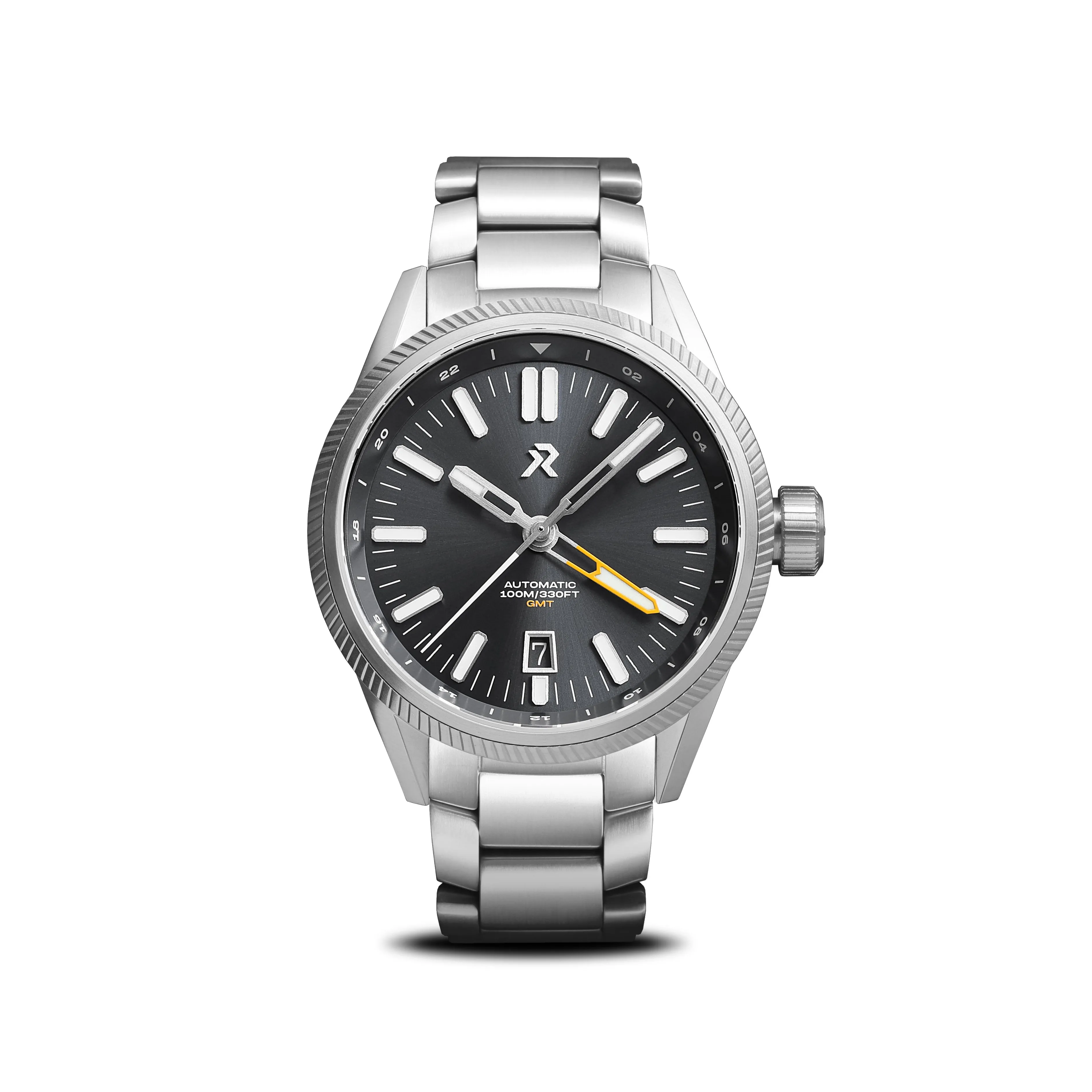 Fortitude GMT-S - Silver Sunburst