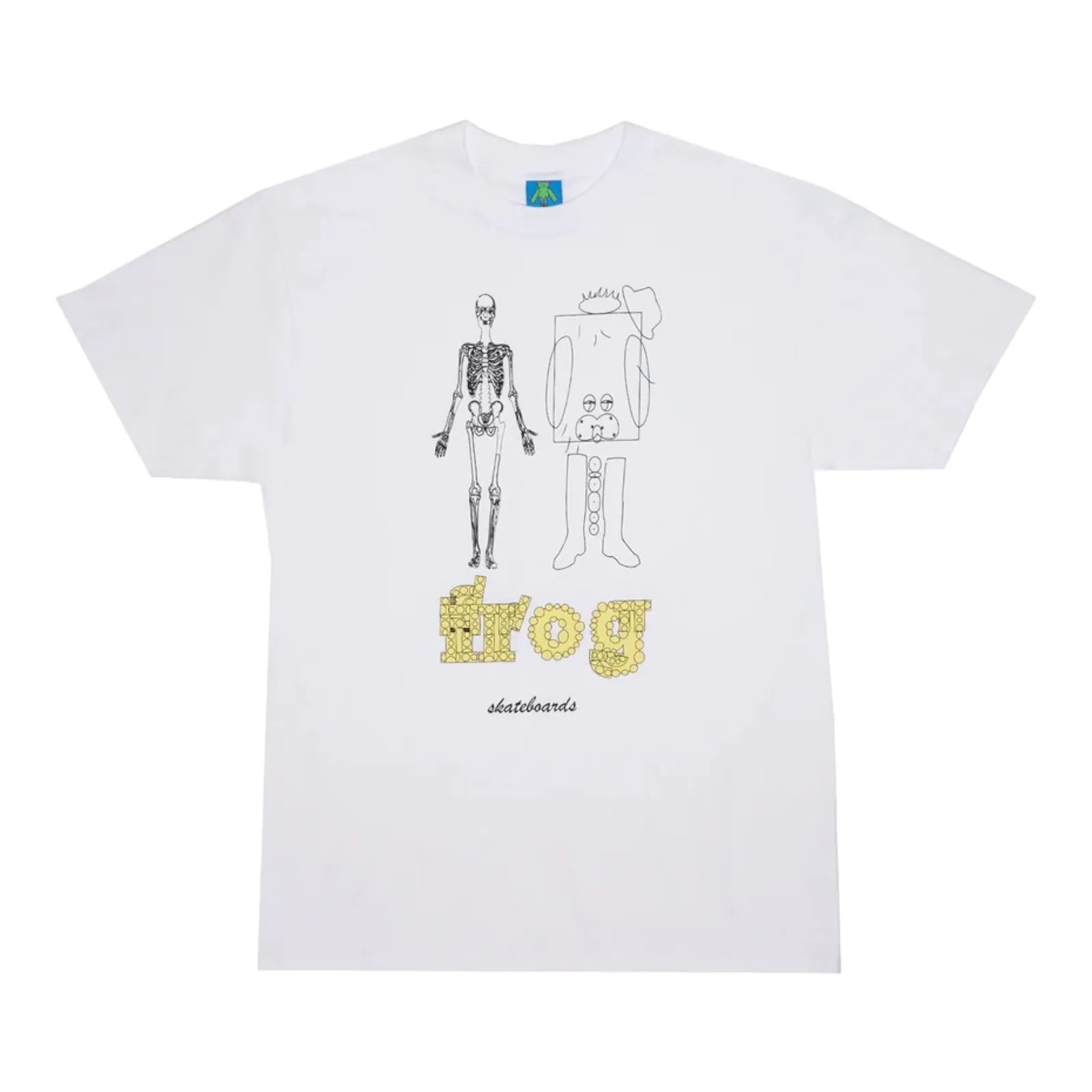 Frog Vector World T Shirt  (White)