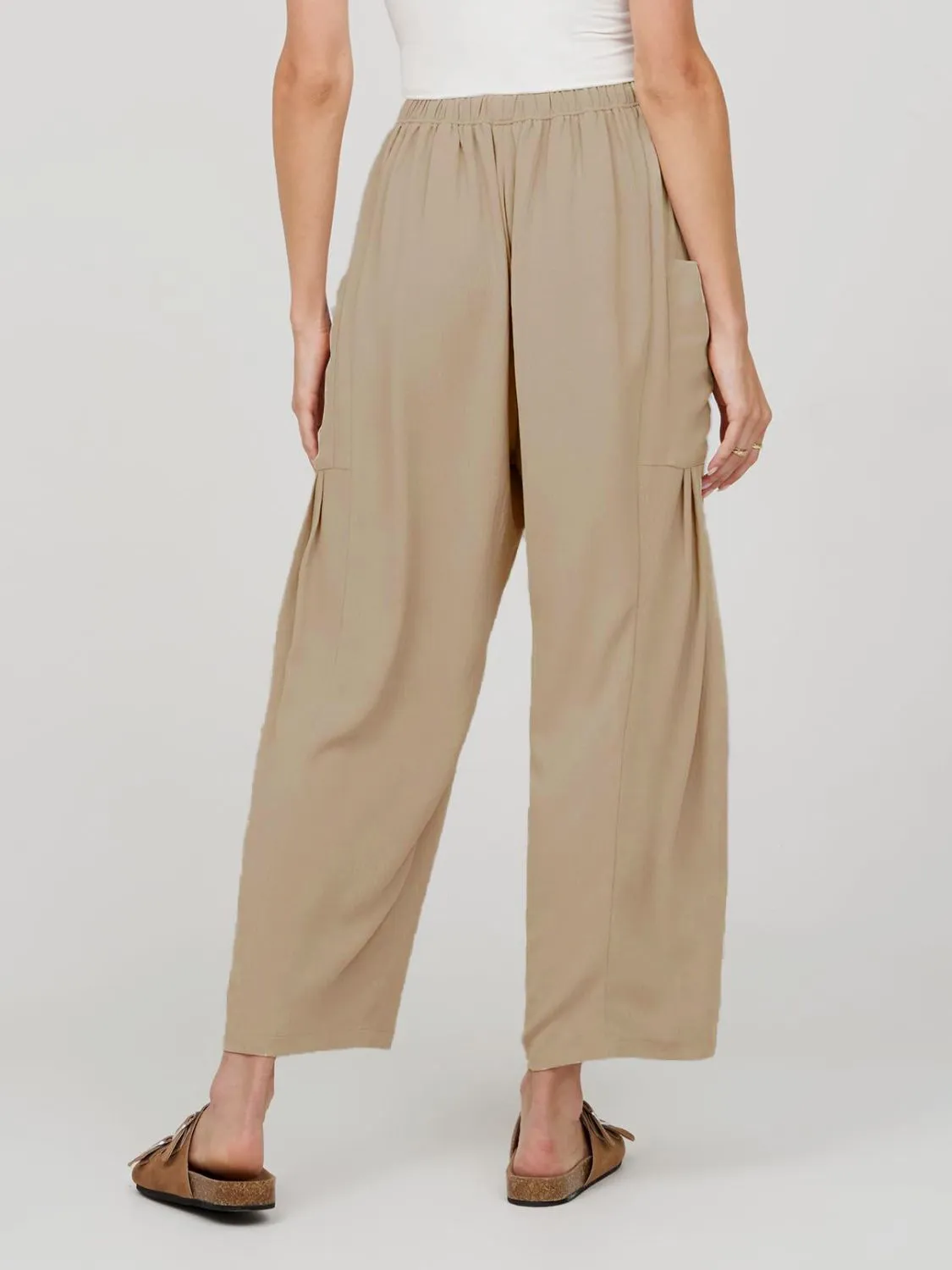 Full Size Wide Leg Pants with Pockets