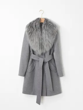 Fur Collar Coat