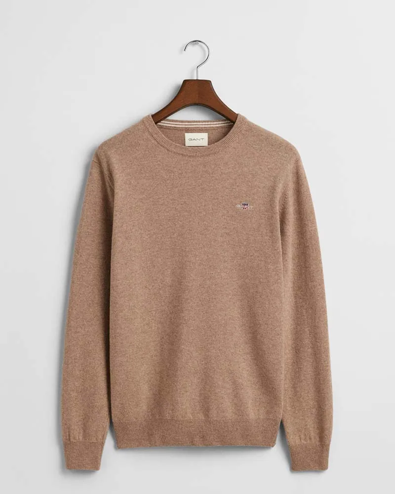 Gant Lambswool Crew Neck Sweater