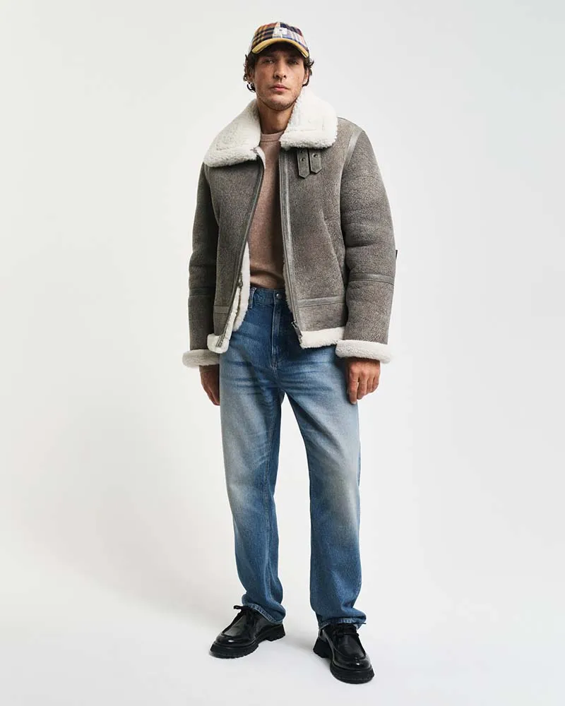 Gant Lambswool Crew Neck Sweater