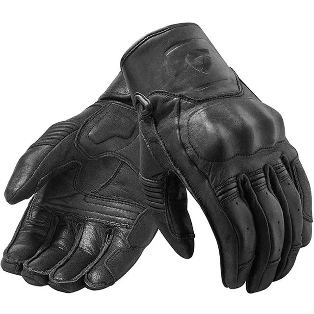 Genuine Leather Riding Gloves