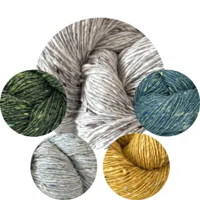 Gleninagh (Size 1-2 / Light Gray with Fog, Pine, Golden, Sea Glass)