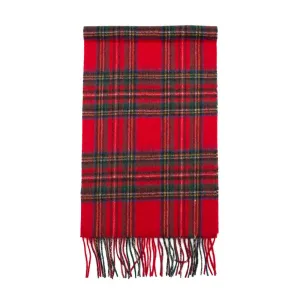 Glenmore 100% Lambswool Tartan Scarf - Royal Stewart