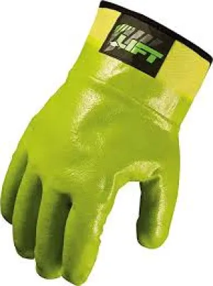 Glove Impact PVC Dipped Rigger Lined Lift Safety LG