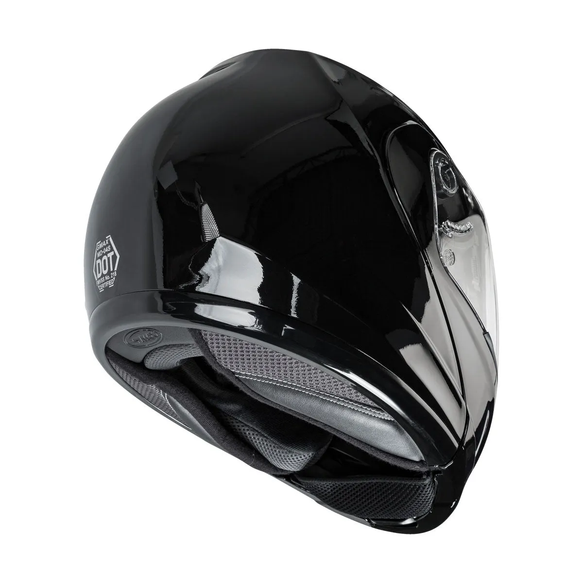 GMax MD04 Black Modular Helmet