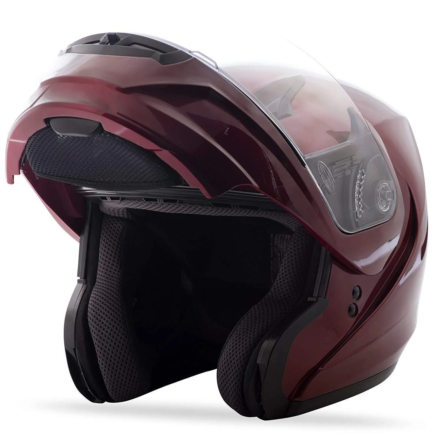 GMax MD04 Wine Red Modular Helmet