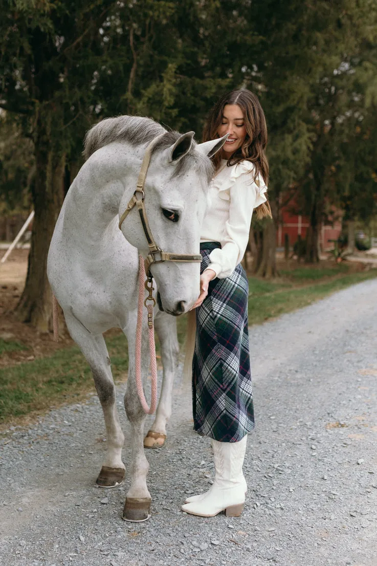 Good Tidings Midi Skirt