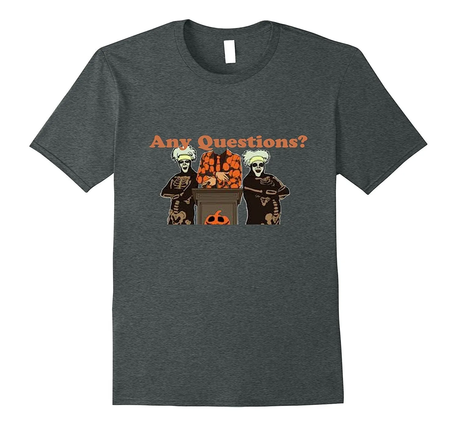 Halloween T shirt |David S. Pumpkins Any Questions Halloween