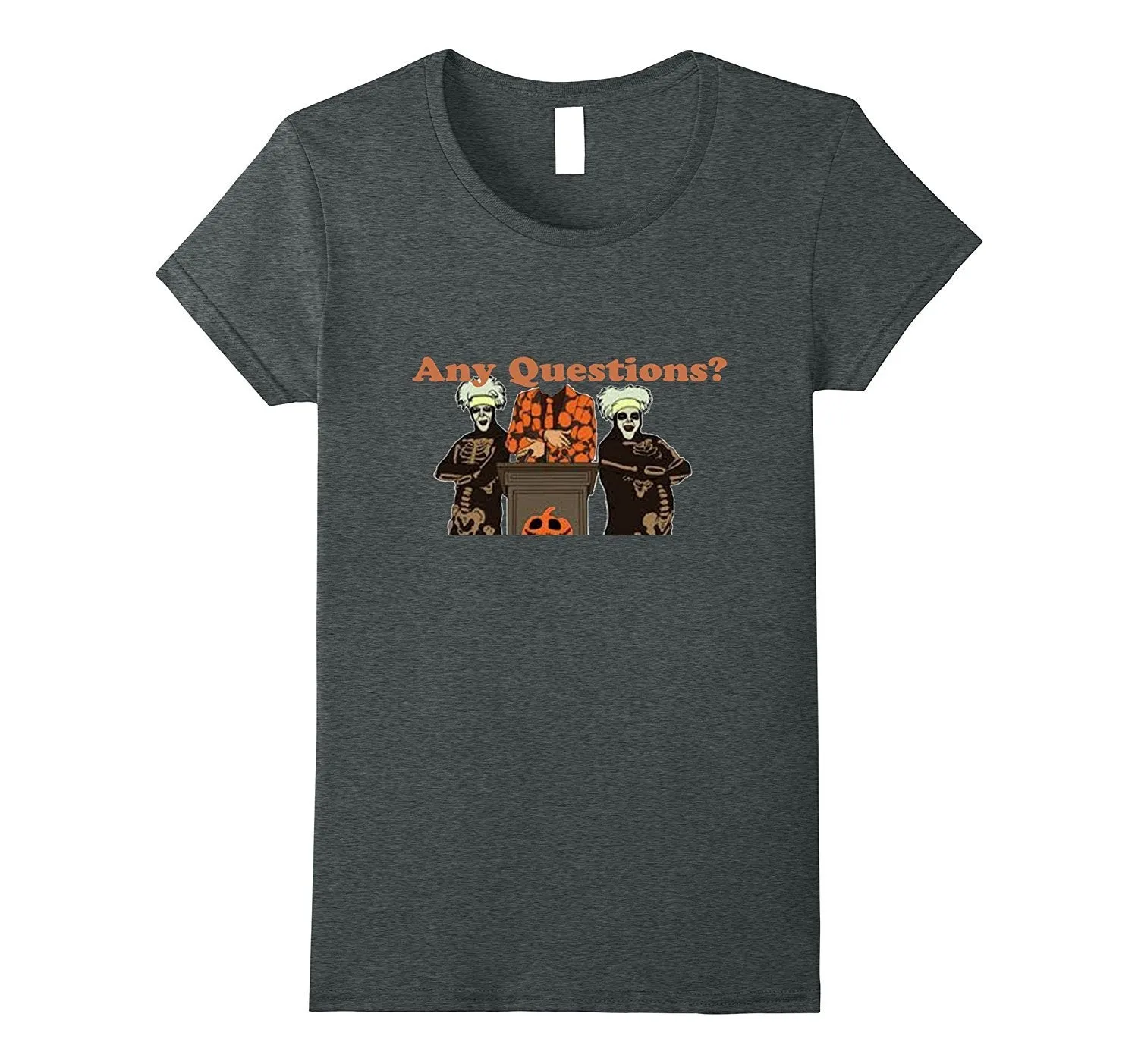 Halloween T shirt |David S. Pumpkins Any Questions Halloween