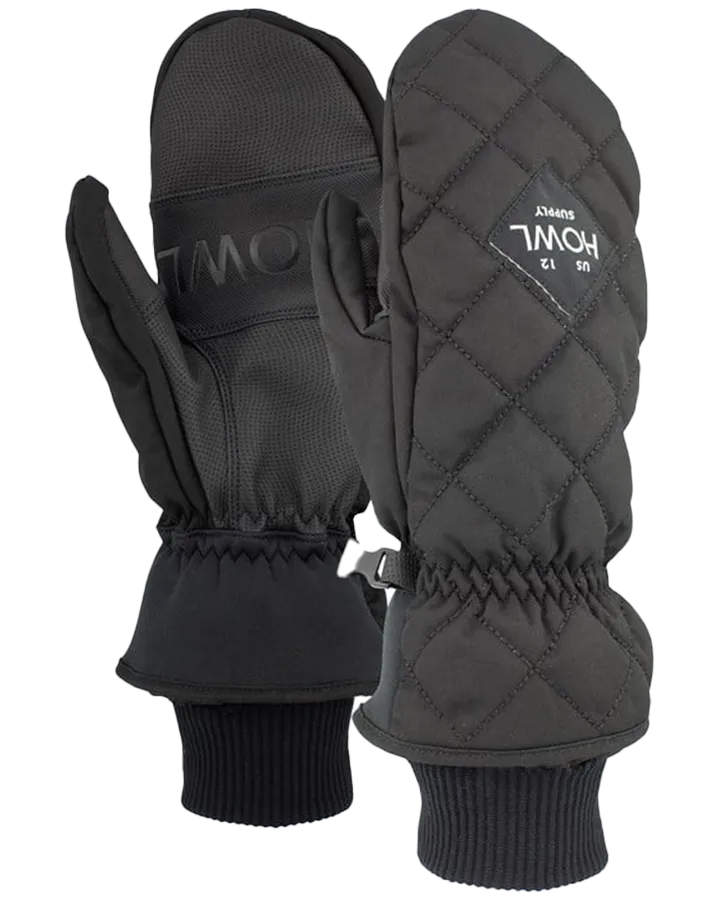 Howl Jed Mittens - Black - 2023