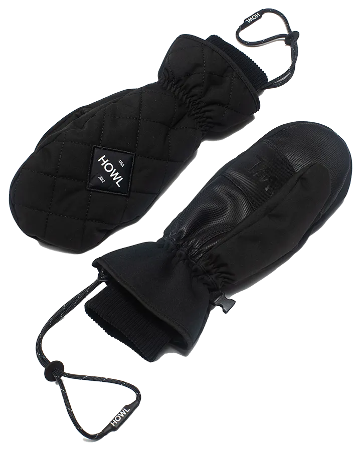 Howl Jed Mittens - Black - 2023