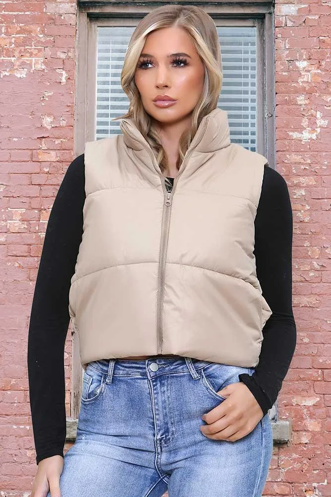 Italian Padded Short Waist Gilet