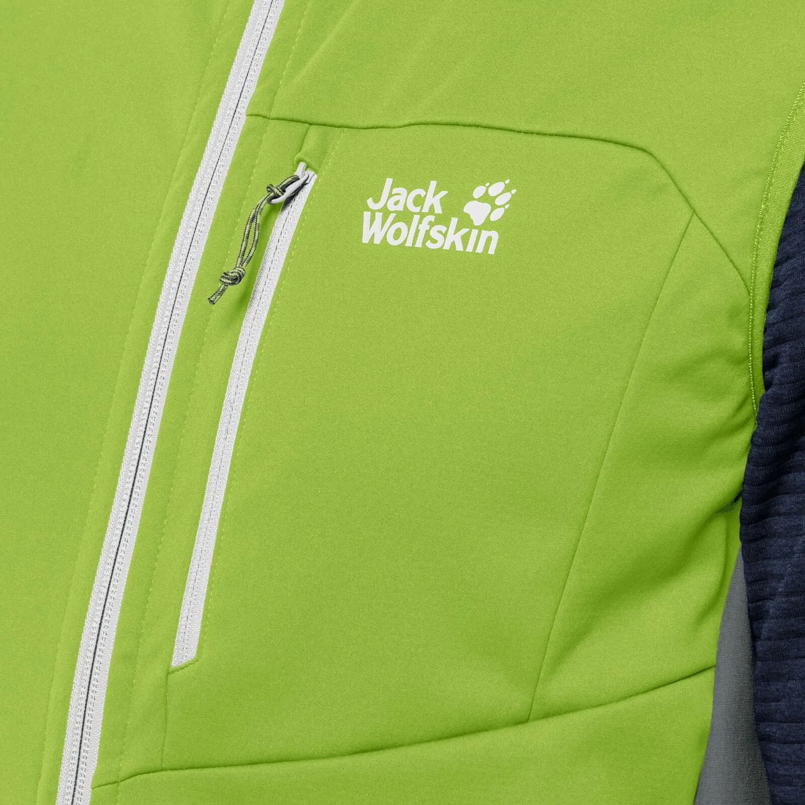 Jack Wolfskin Mens Highest Peak Stretch Softshell Bodywarmer Gilet