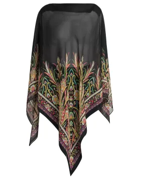 Kaleidoscope Paisley Poncho