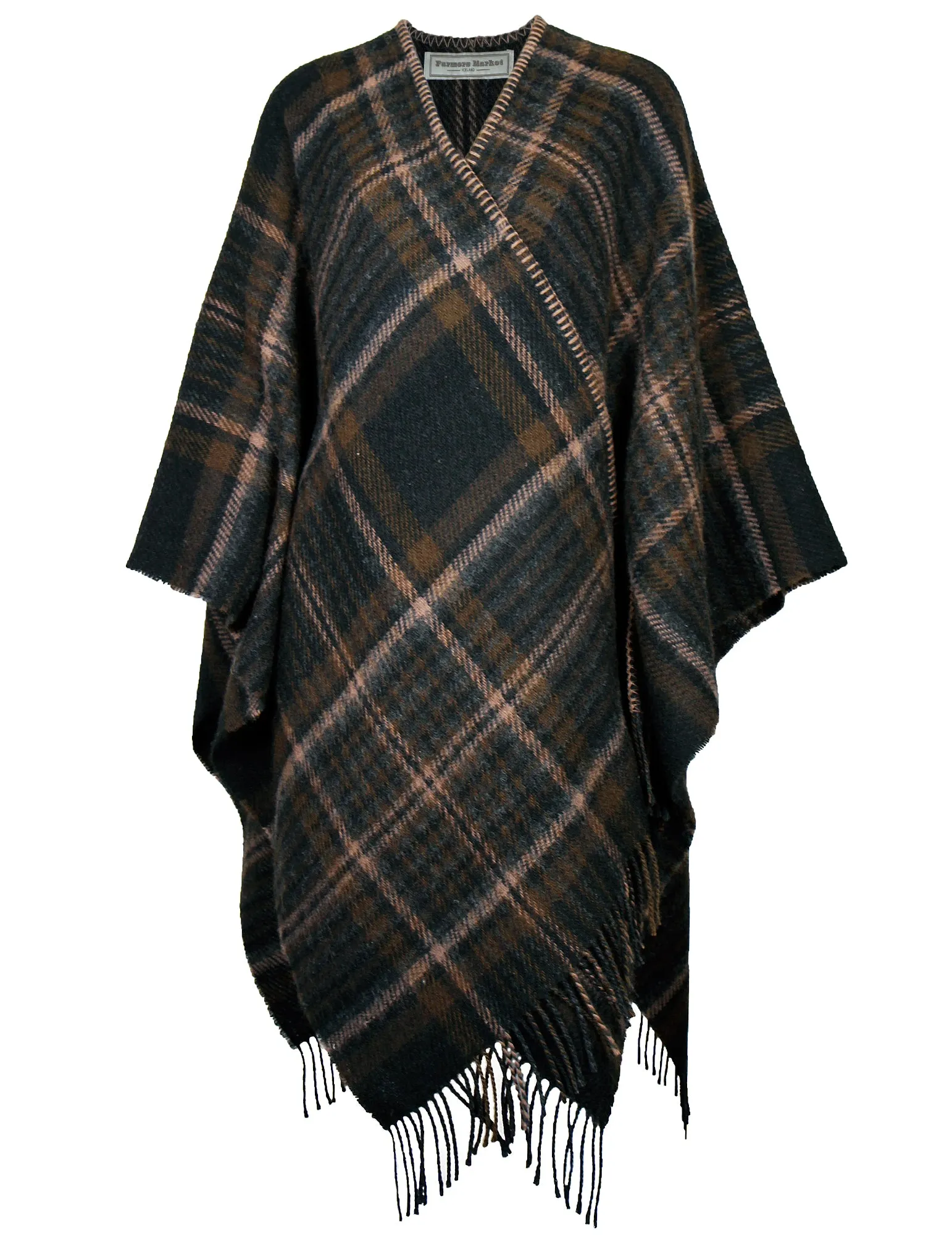 Katanes, woolen poncho