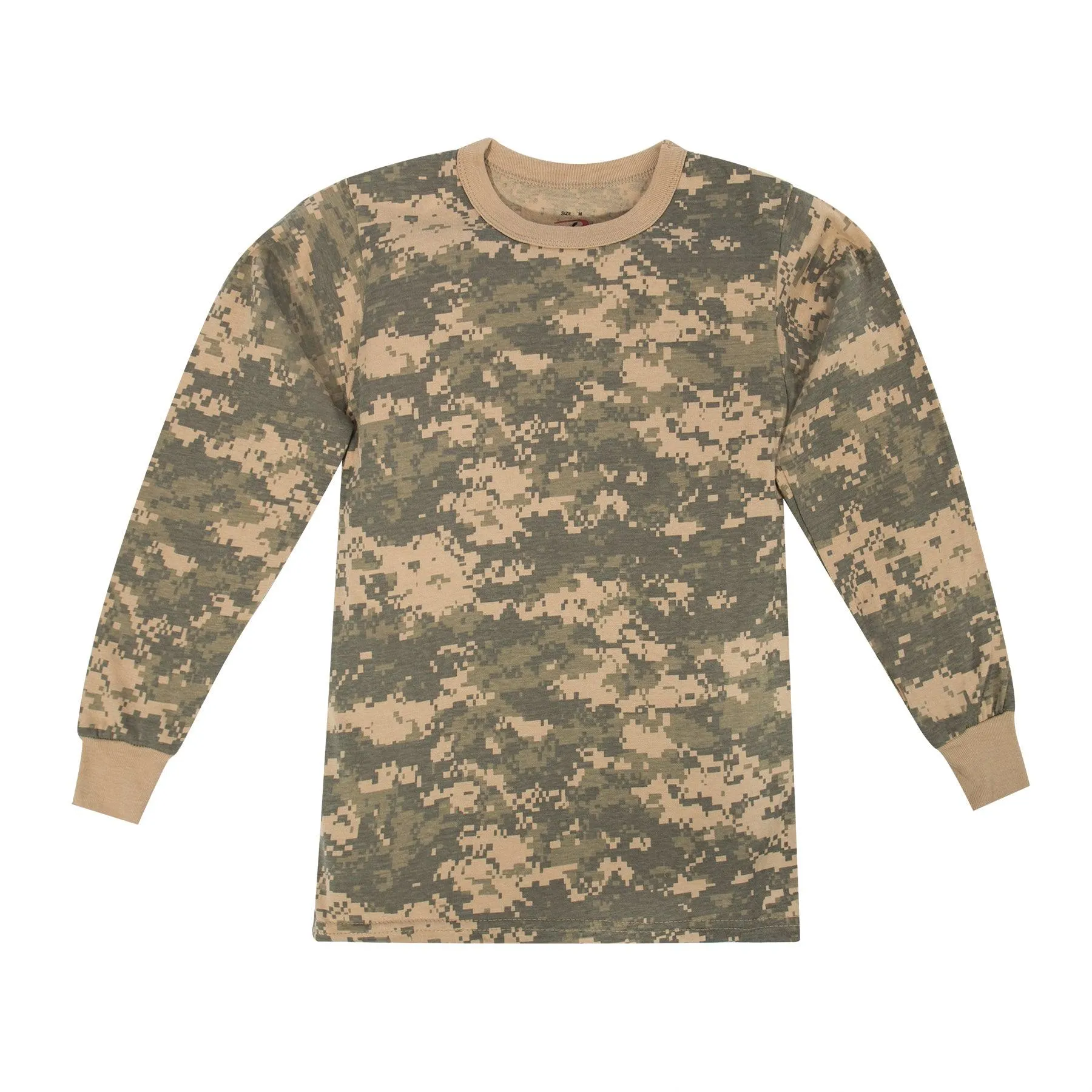 Kids Long Sleeve Camo T-Shirt