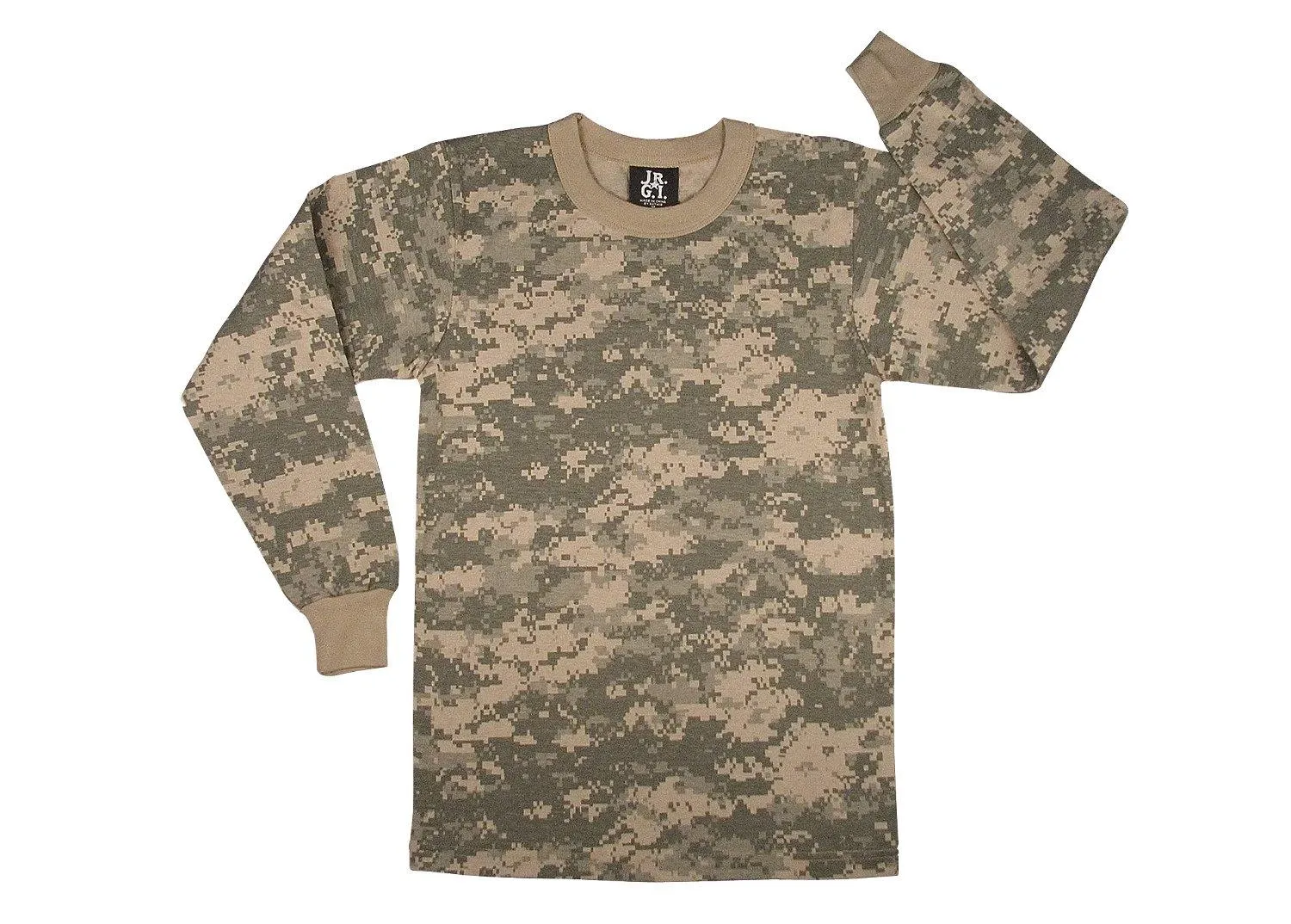 Kids Long Sleeve Camo T-Shirt