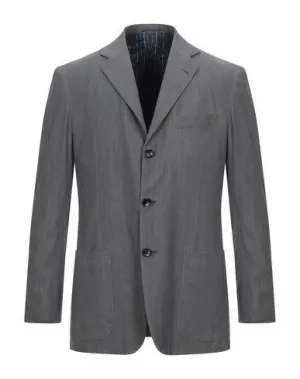 Kiton Man Blazer Lead 40 suit