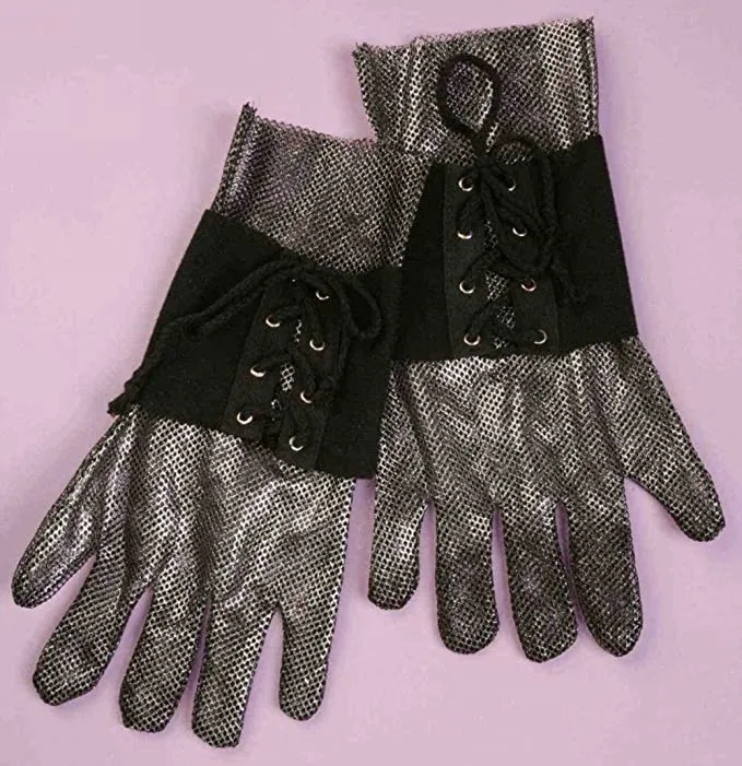 Knights Mesh Gloves for Adults