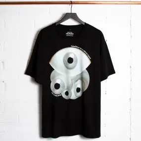 Known Artist 020 Front Print - Tshirt - Black