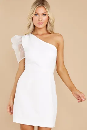 Leave Them Speechless White Dress (BACKORDER PENDING)