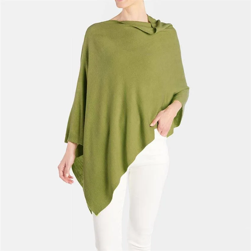 Lightweight Poncho - Antique Moss