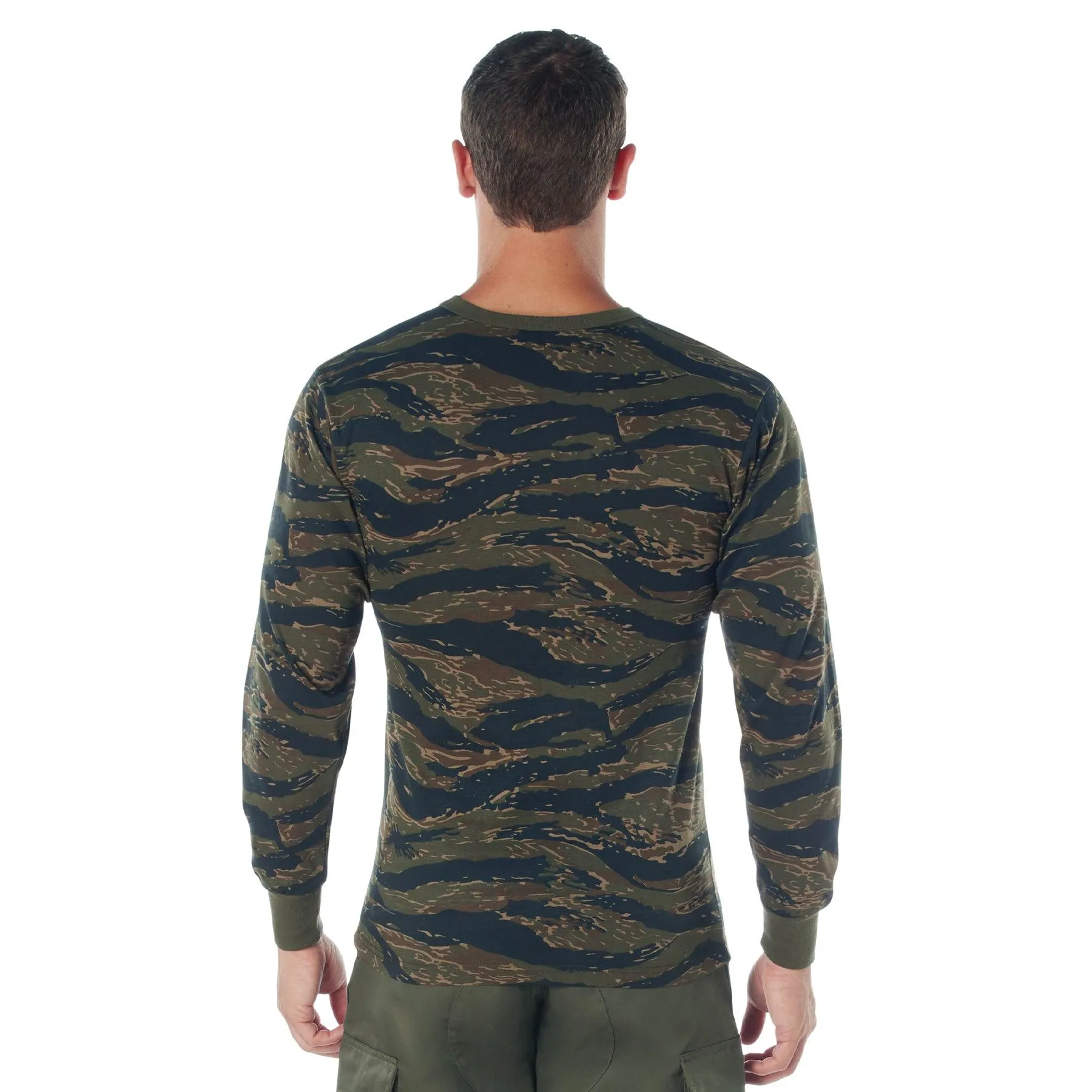 Long Sleeve Color Camo T-Shirt