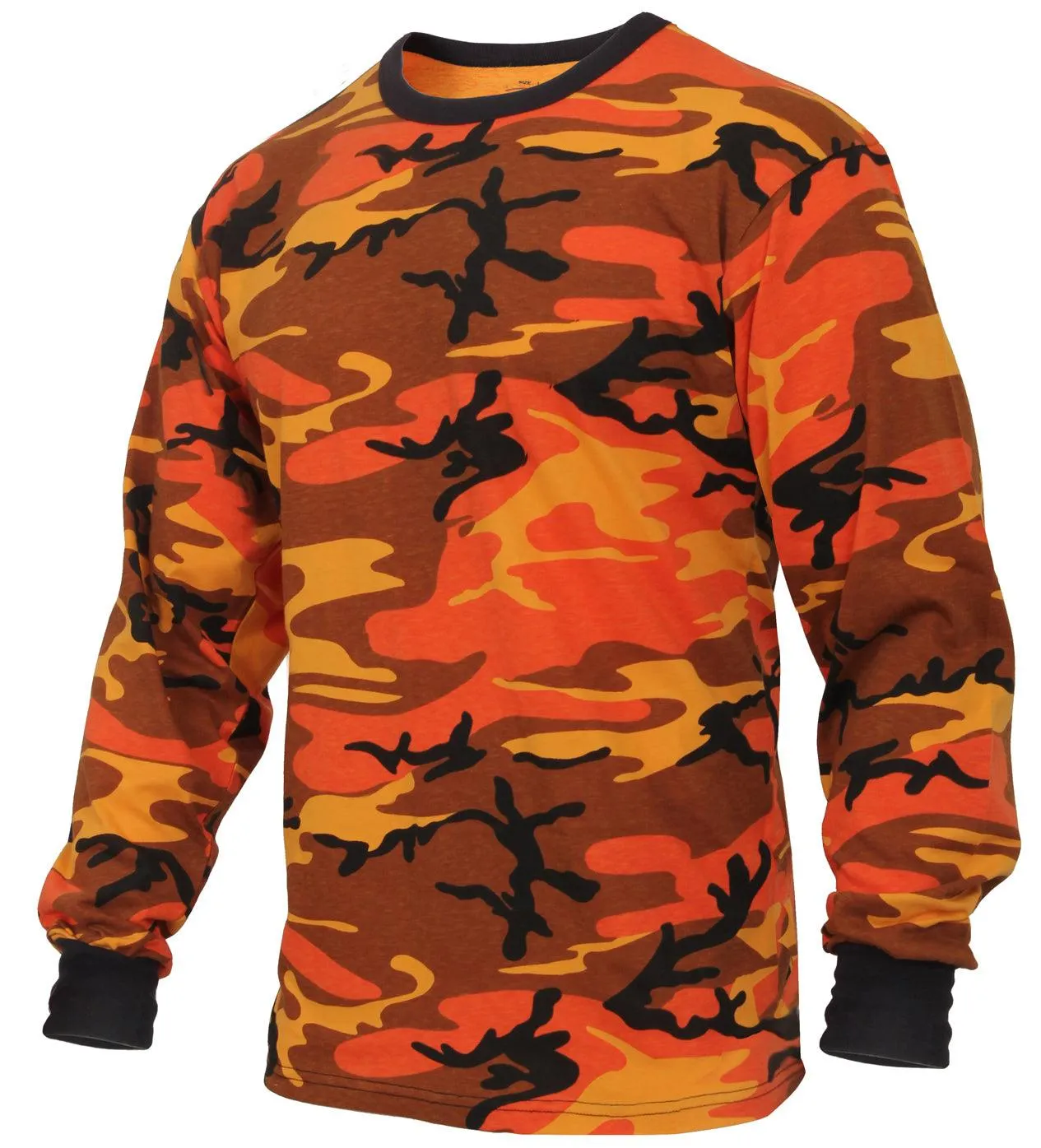 Long Sleeve Color Camo T-Shirt