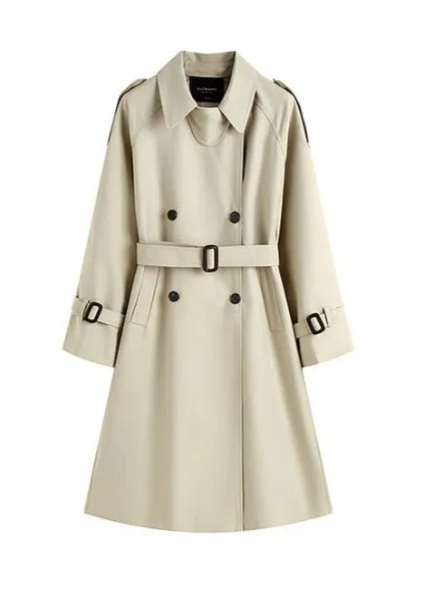 LOOSE NECK TRENCH COAT