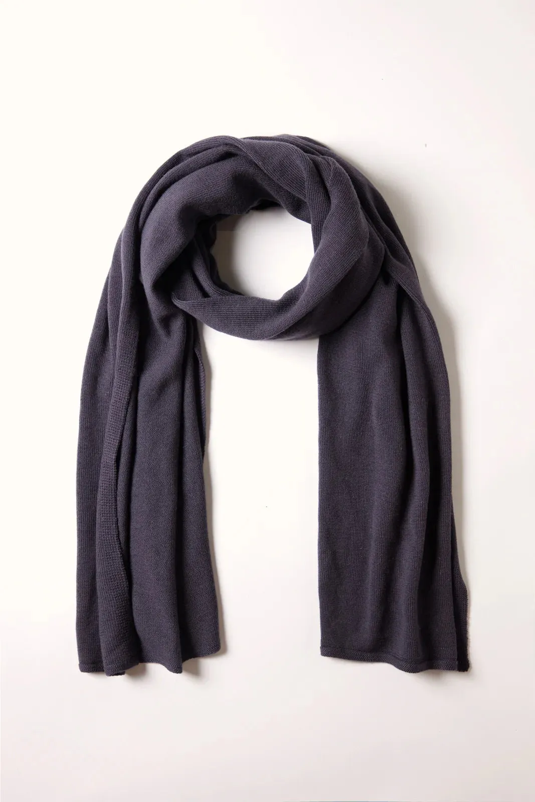 LORA KNIT SCARF | Truffle