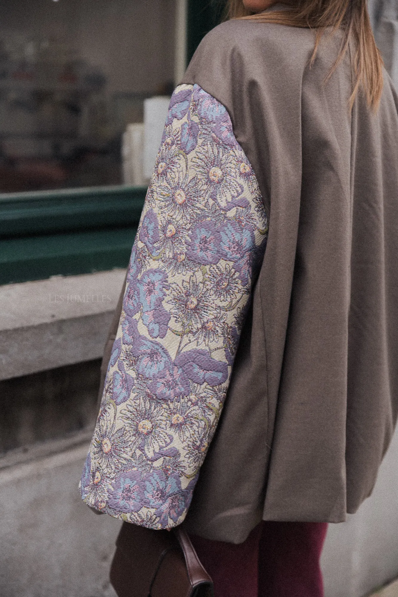 Madeline blazer taupe/lilac