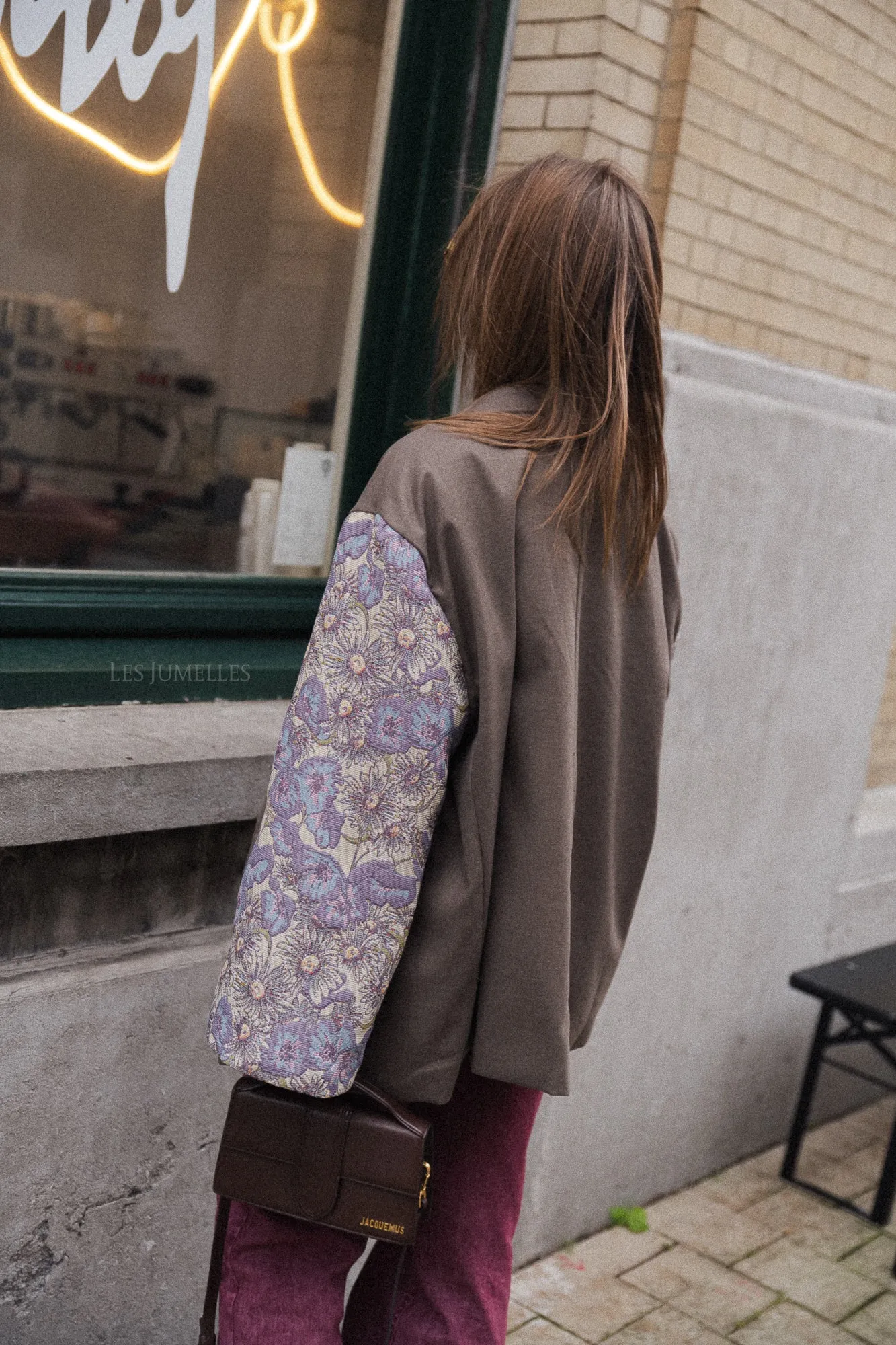 Madeline blazer taupe/lilac