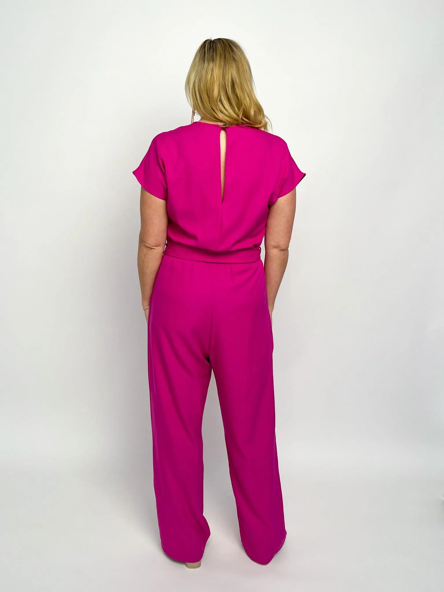 Magenta Jumpsuit