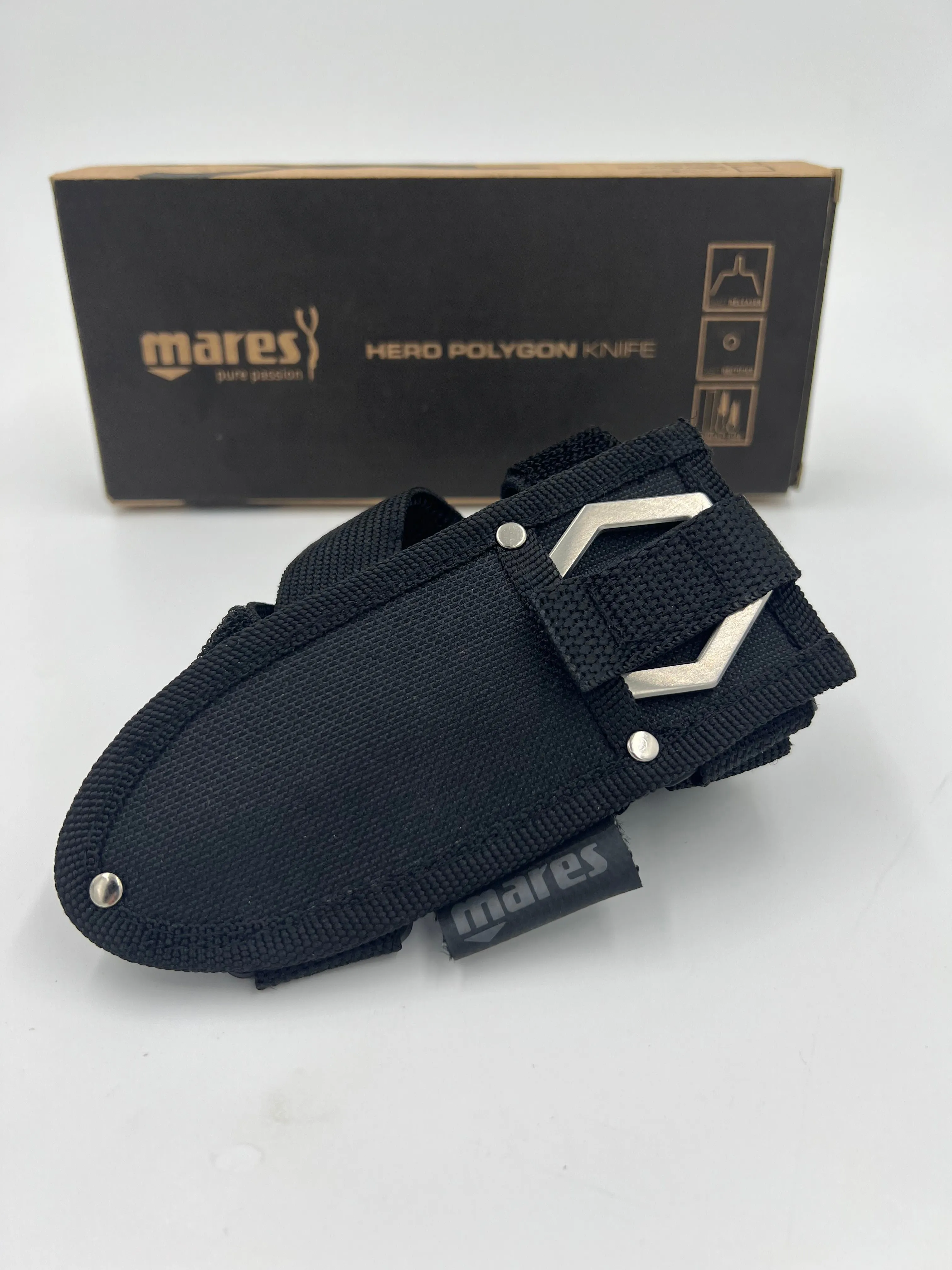 Mares Hero Polygon Dive Knife - Short - Clearance