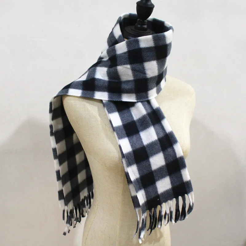 Men's British Plaid Scarf