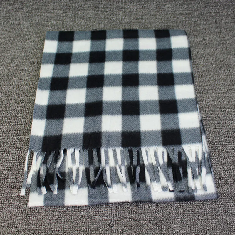 Men's British Plaid Scarf