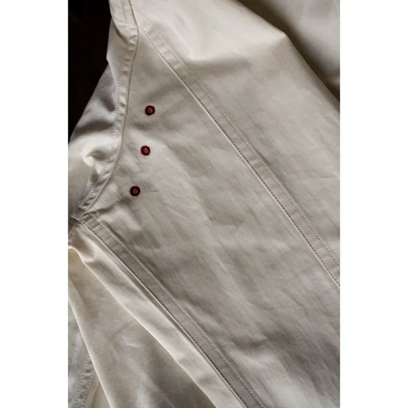 Men's Button Down HBT Shirt Pointed Collar