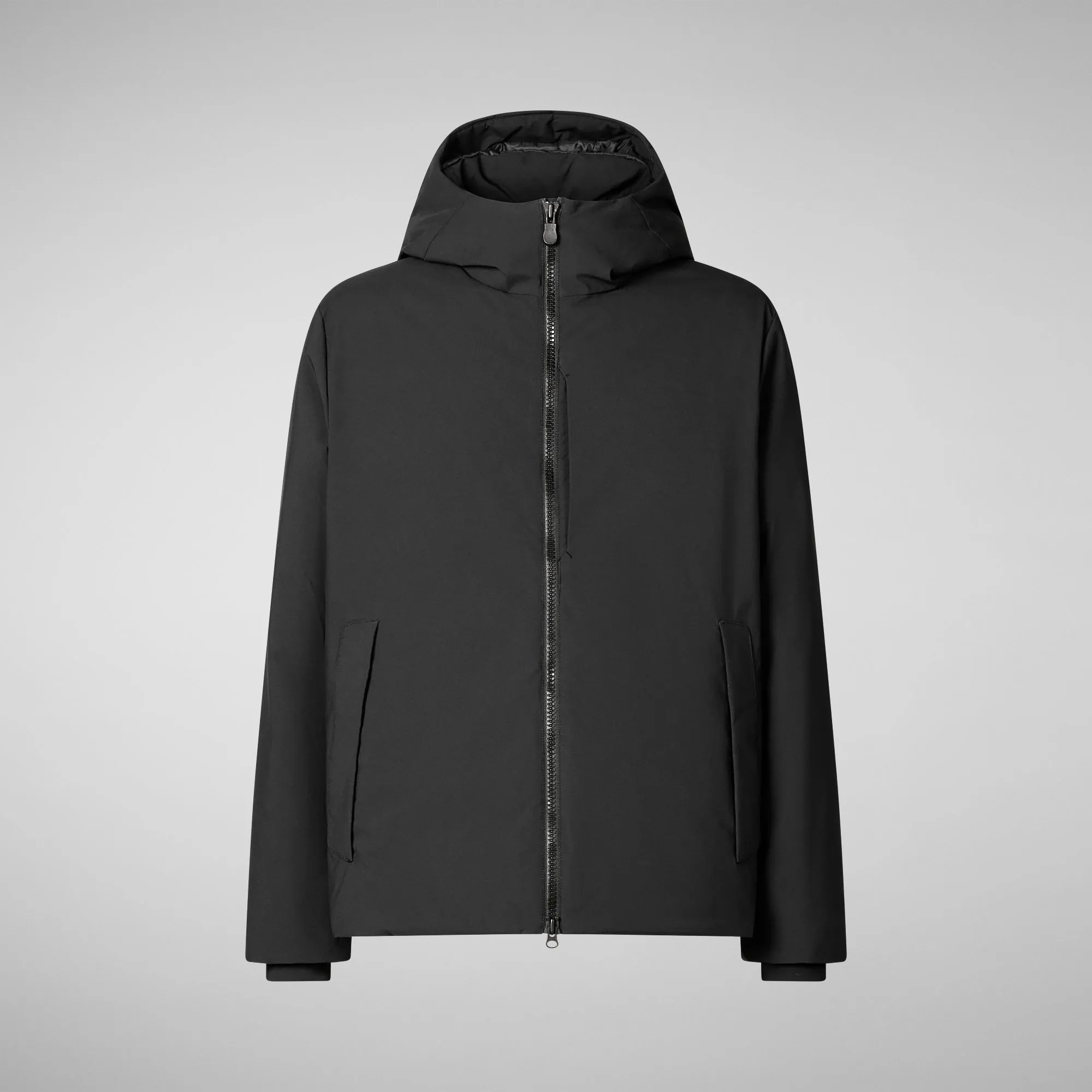 Men's  Hooded Jacket Obione in Black