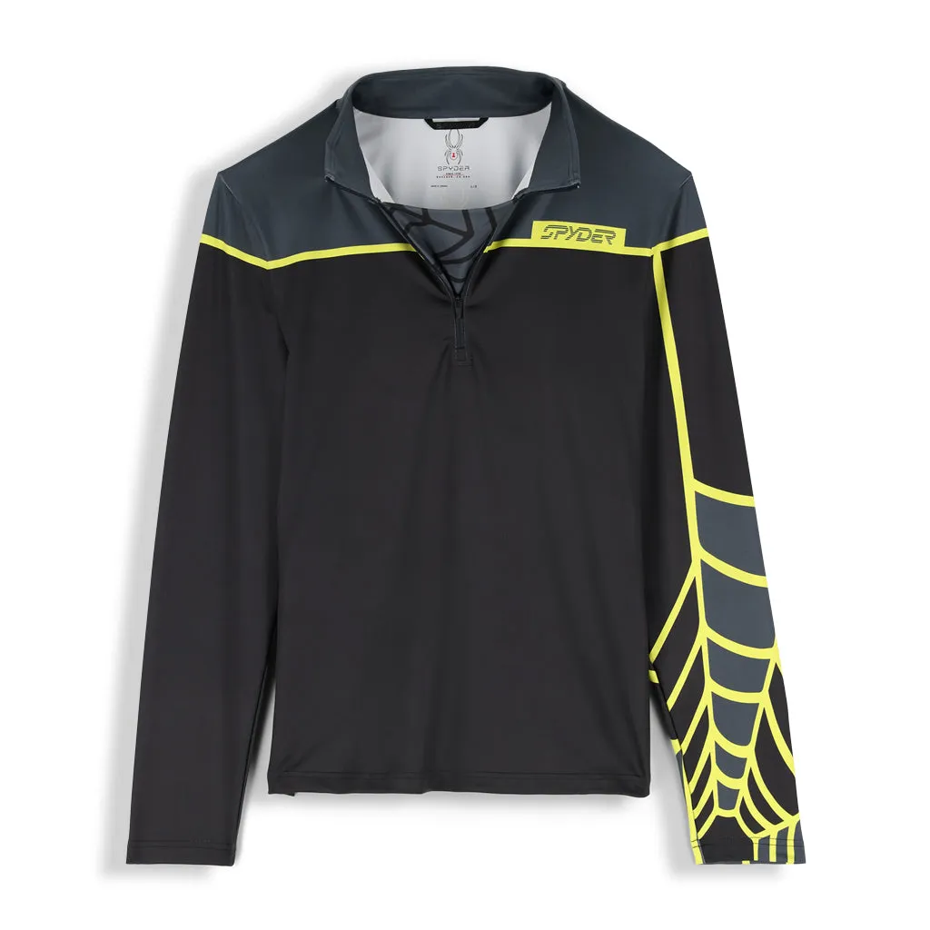 Mens Spirit Of '78 Half Zip - Ebony Citron (2022)