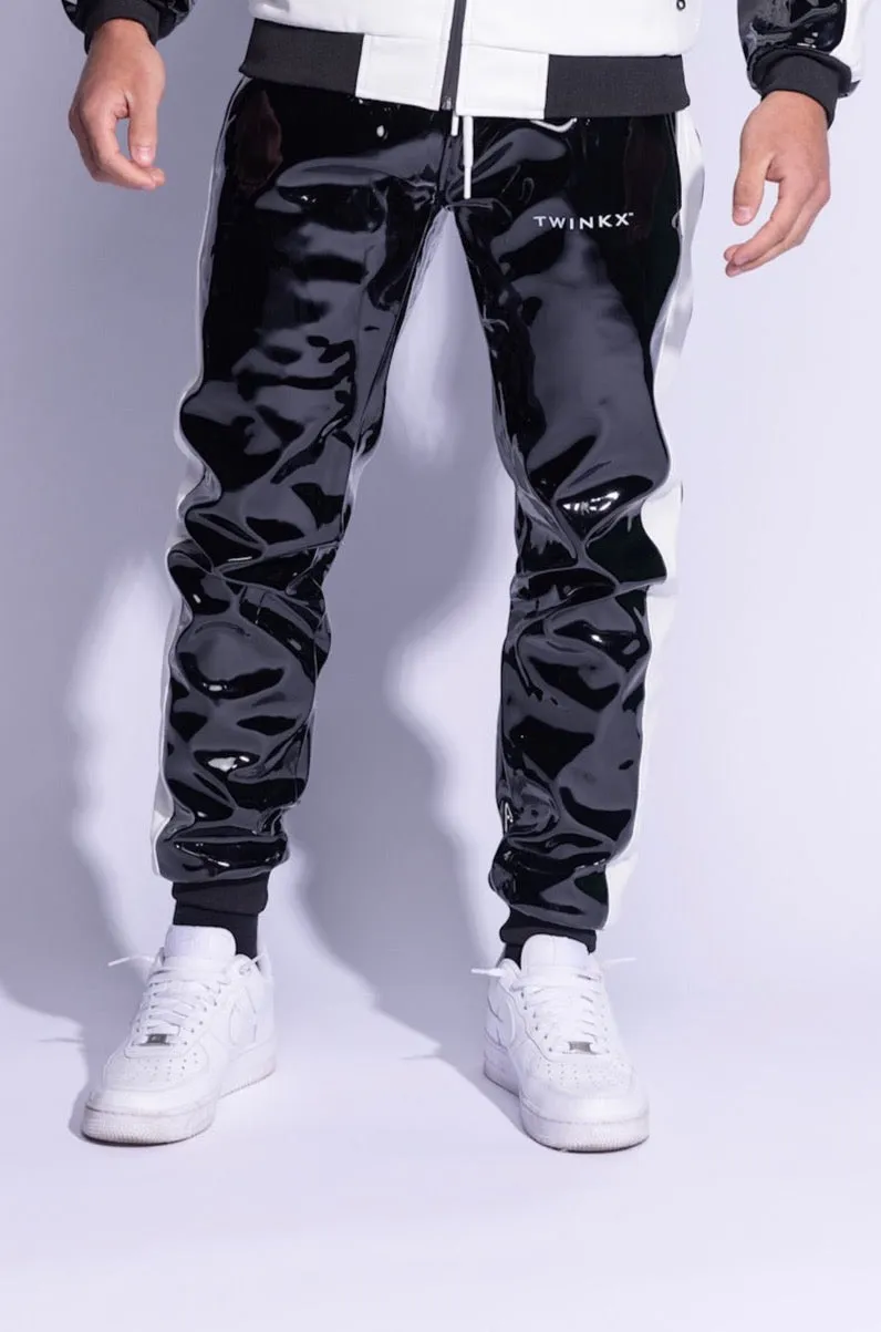 midnight mix & match pants I black/white I pvc pro