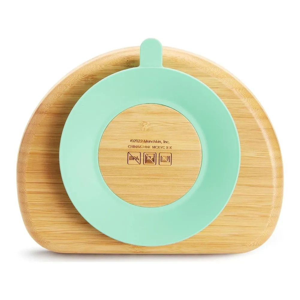 Munchkin Bambou Divided Suction Plate