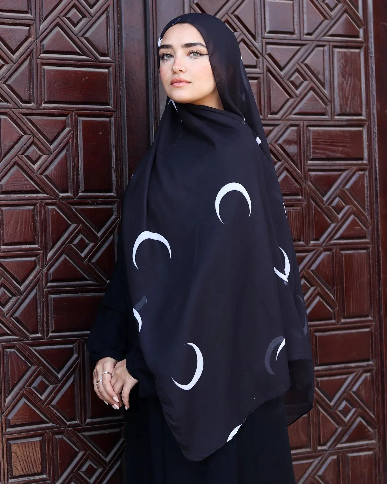 MY051   Hijab -Qamar Modal Scarf  hijab  hijab/tudung  printed hijab  printed scarf  printed sacrf