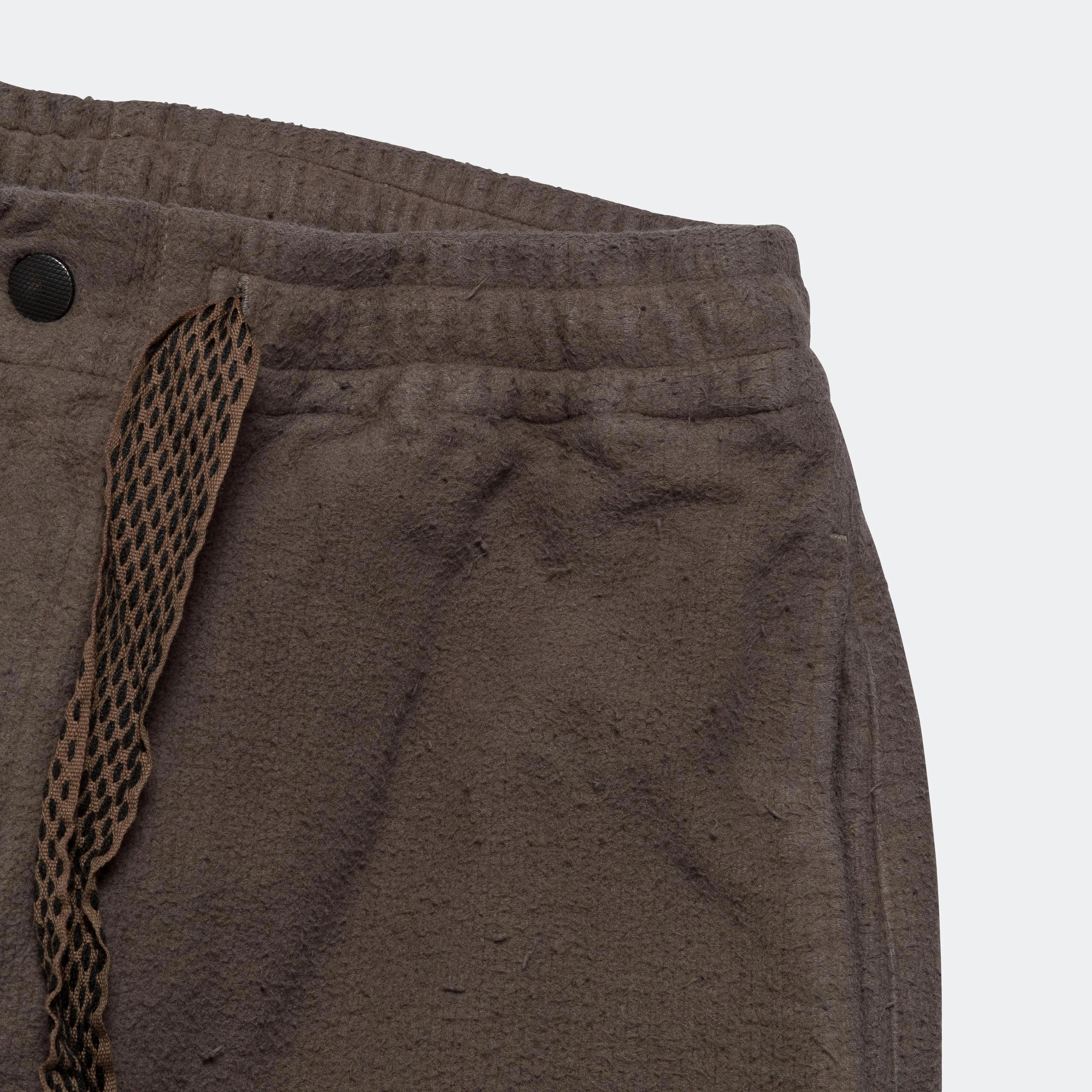 Napped Heat-Corduroy EASY Pants - Gray