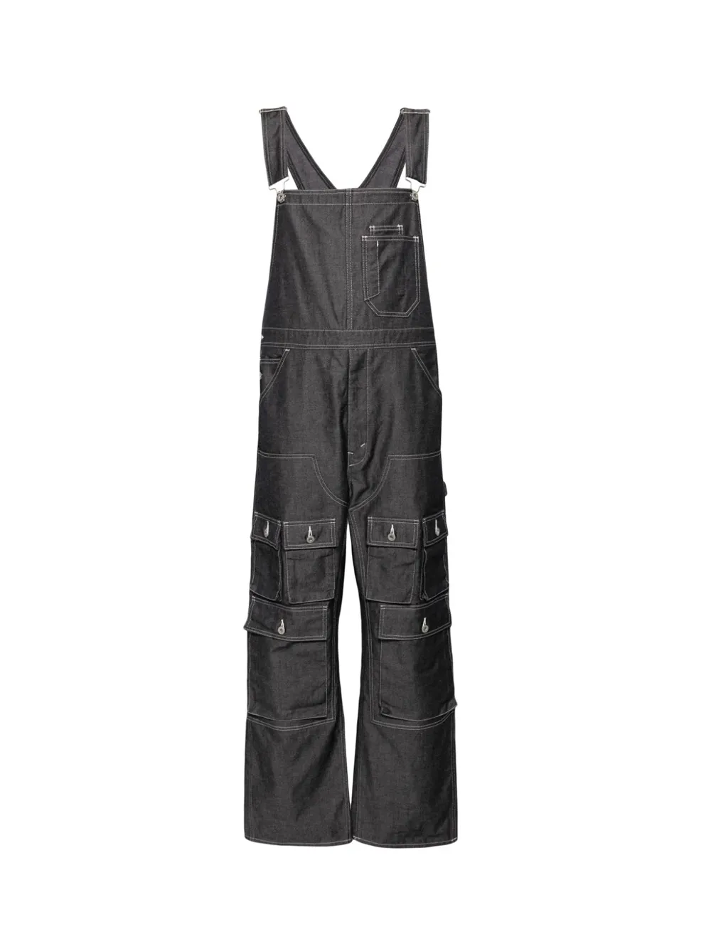 Nylon Cotton Twill Jumpsuit