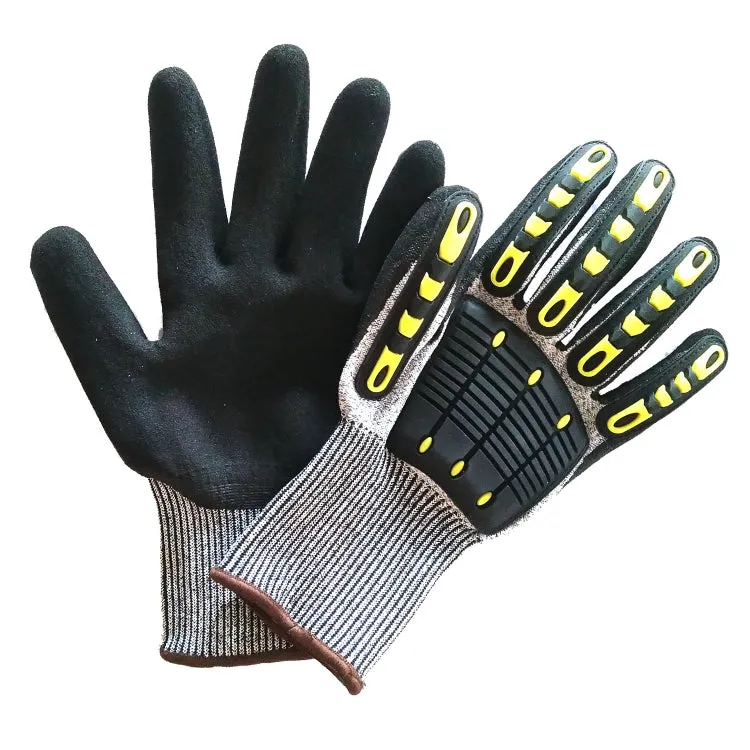 Outdoor Cycling TPR Cut-proof Wear-Resistant Gloves, Size: L(1008)